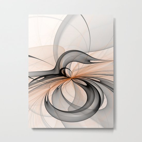 Abstract Art Fractal Metal Print