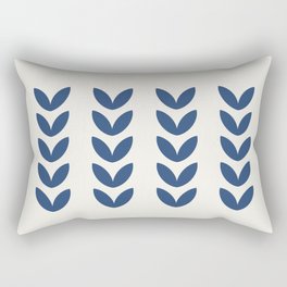 Leaf Pattern - Scandinavian Rectangular Pillow