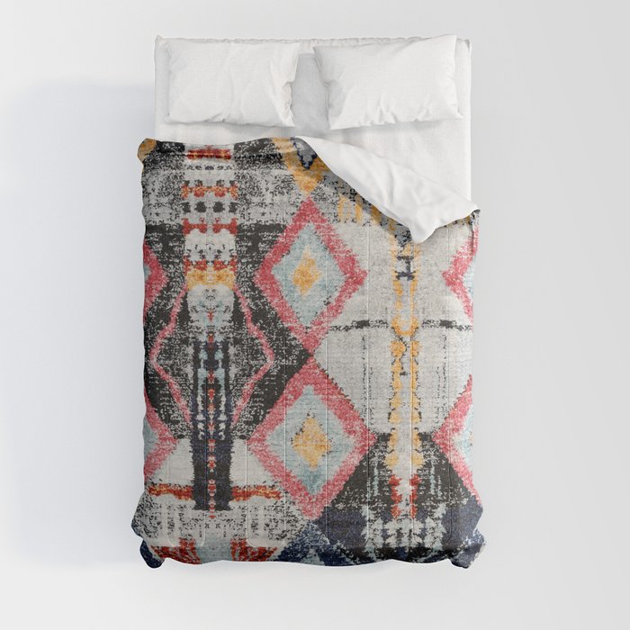 N261 - BOHO Oriental Traditional Berber Moroccan Style  Comforter