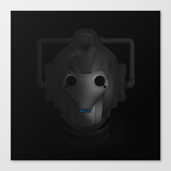 Delete Canvas Print