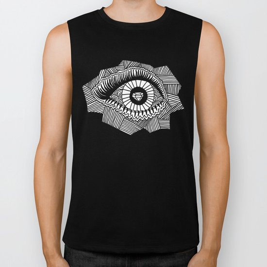 Eyes Biker Tank