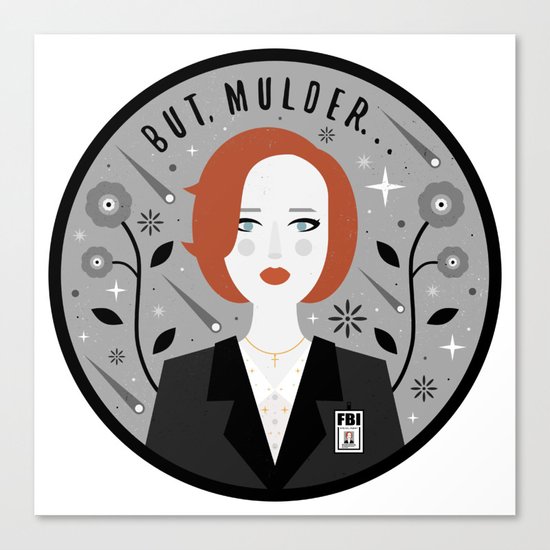 Scully Canvas Print