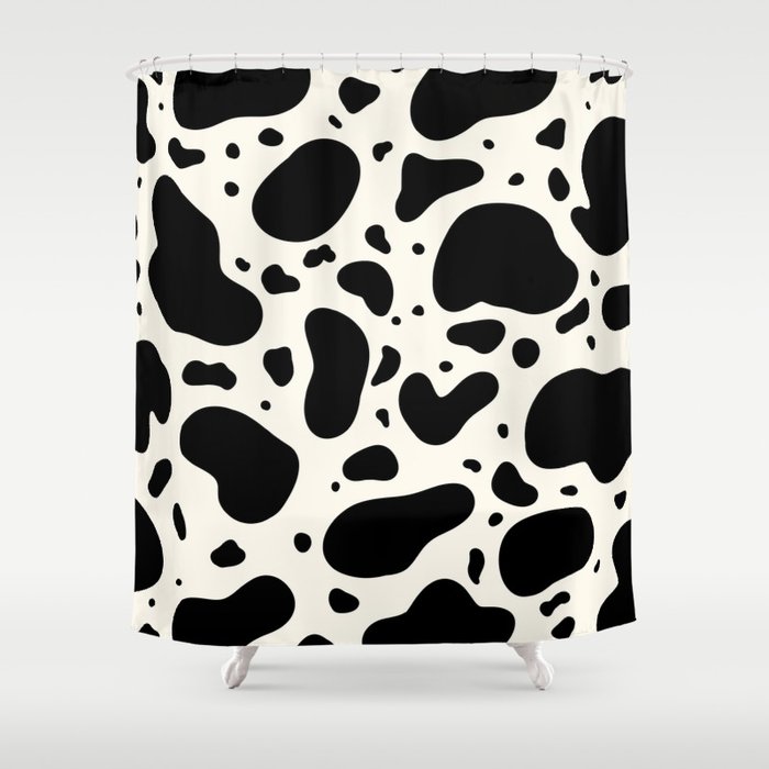 Classic cow print Shower Curtain