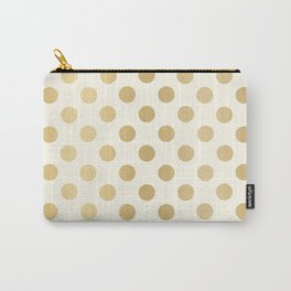 New Years Golden Dots Carry-All Pouch