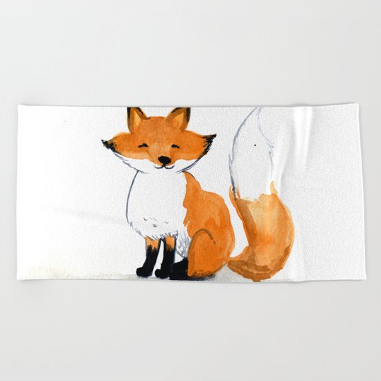 Foxy Beach Towel