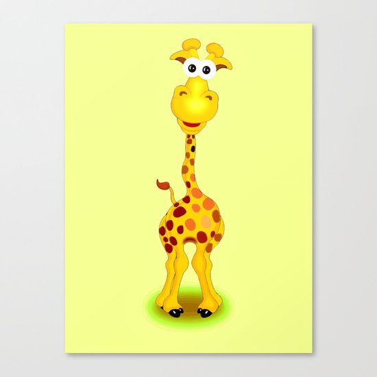 giraffe Canvas Print