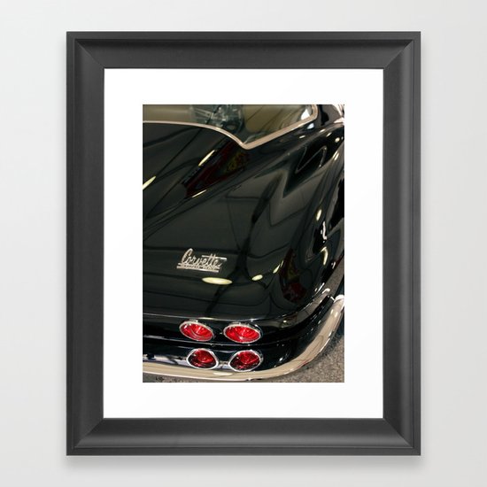1967 Corvette Sting Ray Framed Art Print