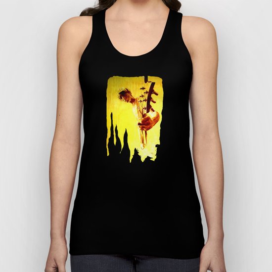 my son is a guitar god Unisex Tank Top