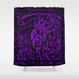 The Queen of Purple Forever Shower Curtain