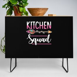 Kitchen Staff Squad Kitchen Women Team Credenza