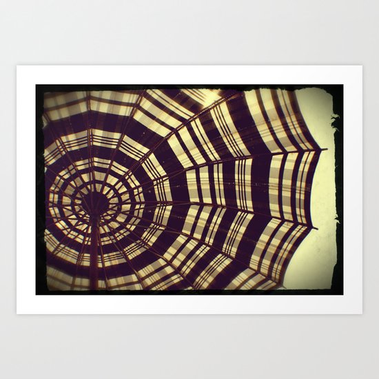 Antique Umbrella Art Print