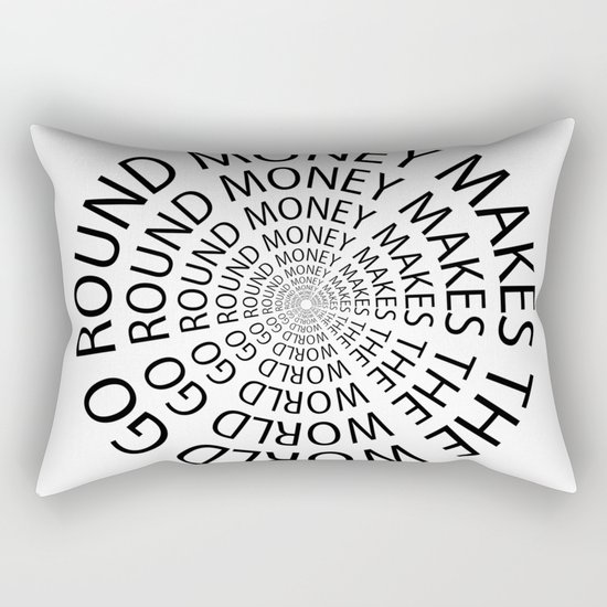 Money World Rectangular Pillow