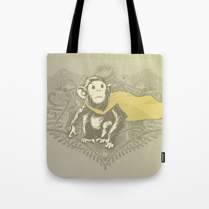 Fearless Creature: Chimpy Tote Bag