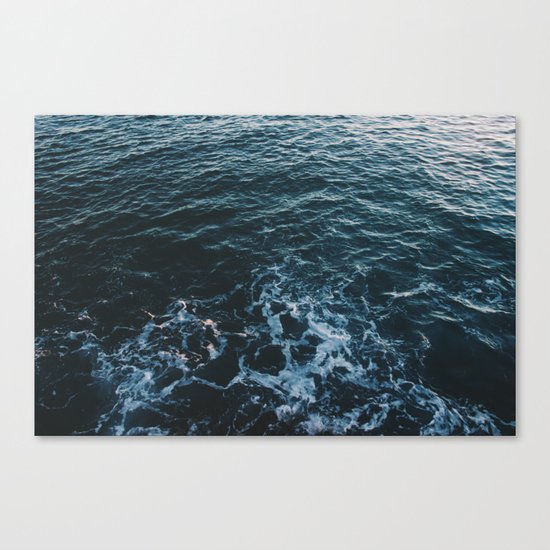 Dark #Sea Canvas Print