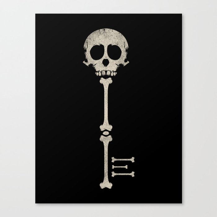 Skeleton Key Canvas Print