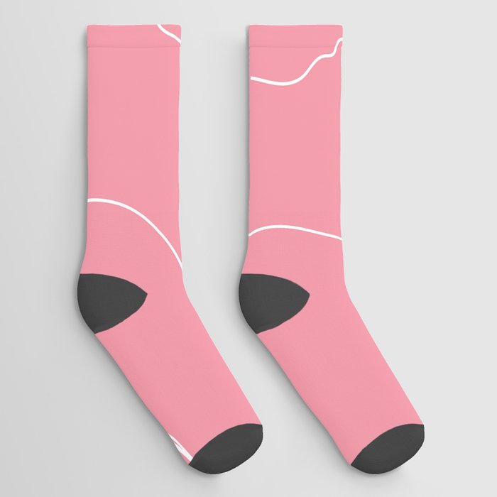 Pink Eggs Socks