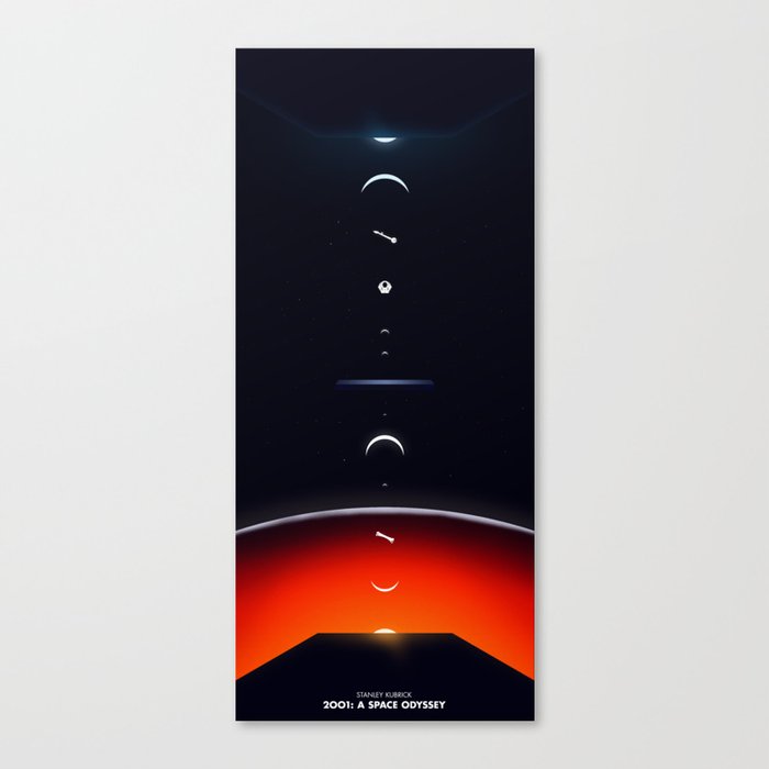 2001: A Space Odyssey Canvas Print