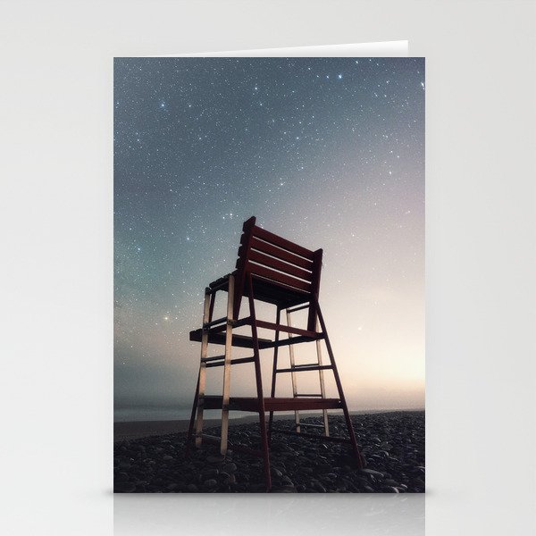 Lifeguard of the Night Stationery Cards