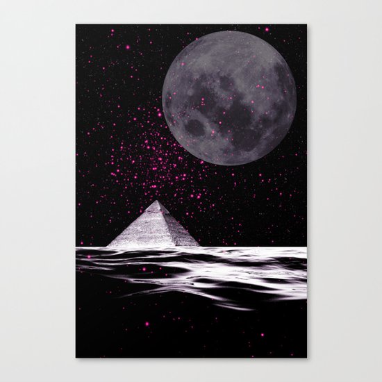 PINK UFO Canvas Print