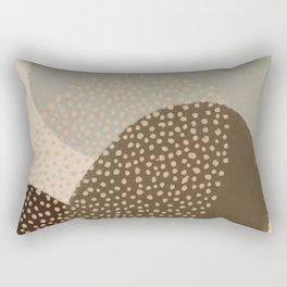 Modern Abstract Shapes #4 Rectangular Pillow