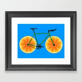 Citrus Cycle Framed Art Print
