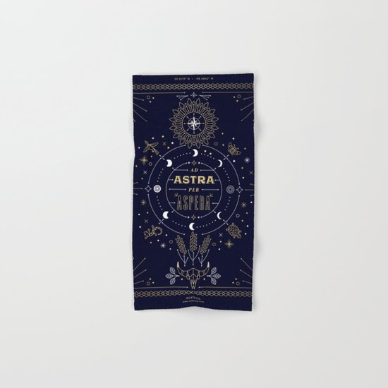 Ad Astra Per Aspera Hand & Bath Towel
