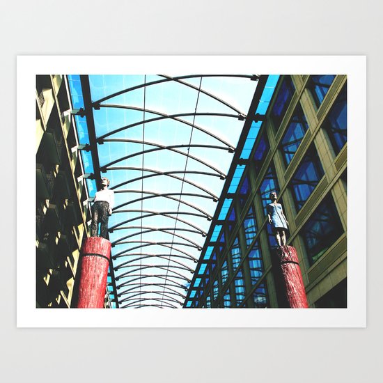He wins. Art Print