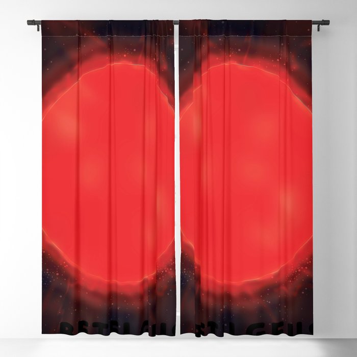 Going Supernova Blackout Curtain