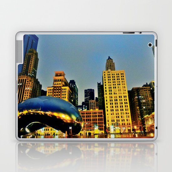 Chicago Bean Laptop & iPad Skin