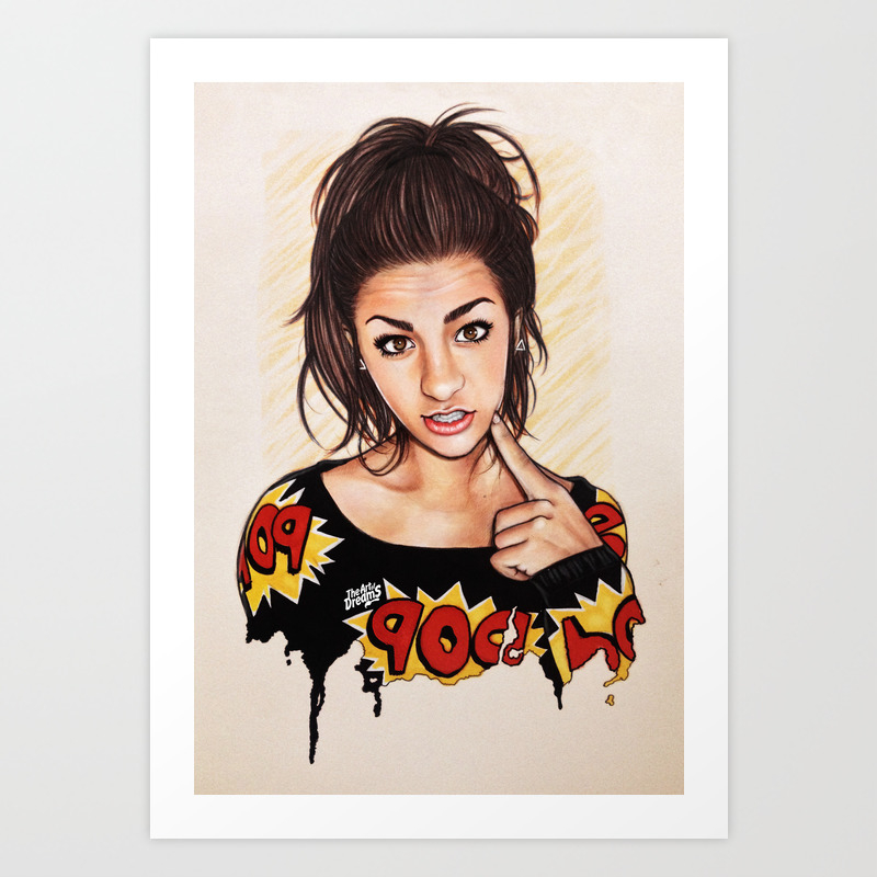 Andrea Russett Art Print