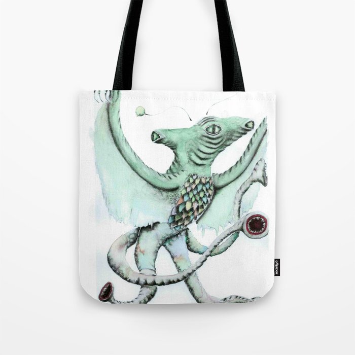 My Alien Friend Tote Bag