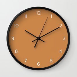  Boho Minimal Numbered Wall Clock // 30 Wall Clock