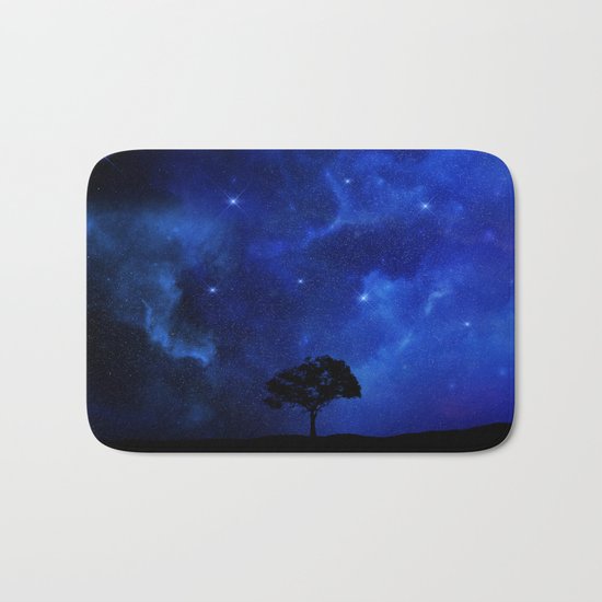 Star dust Bath Mat