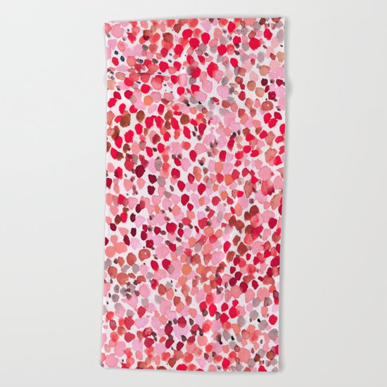 Lighthearted Sweetheart Beach Towel