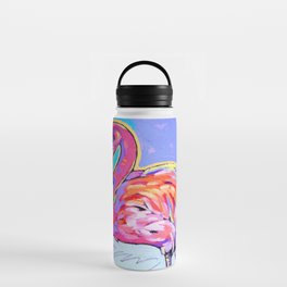 Flamingo Under the Sun Water Bottle
