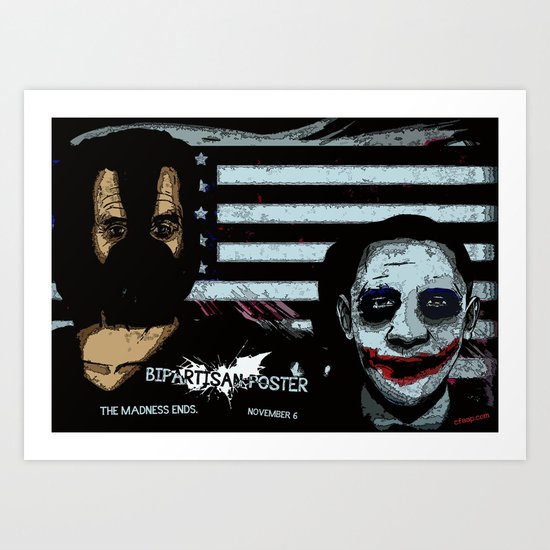 Bipartisan Poster Art Print