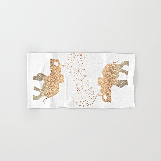 GOLD ELEPHANT Hand & Bath Towel