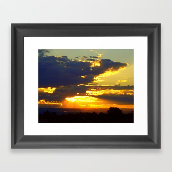 Sunset Splendor Framed Art Print