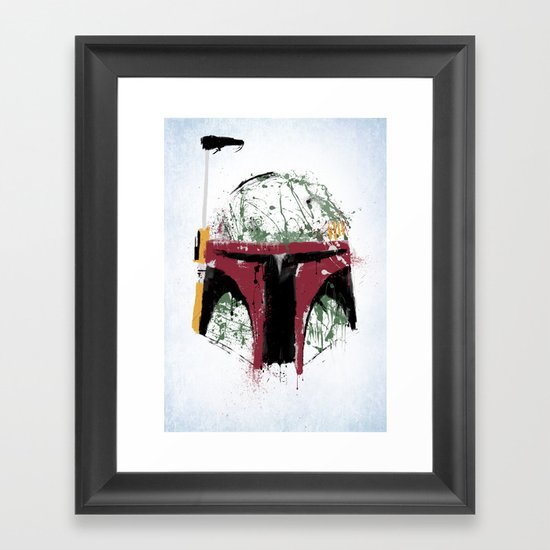 Boba Framed Art Print