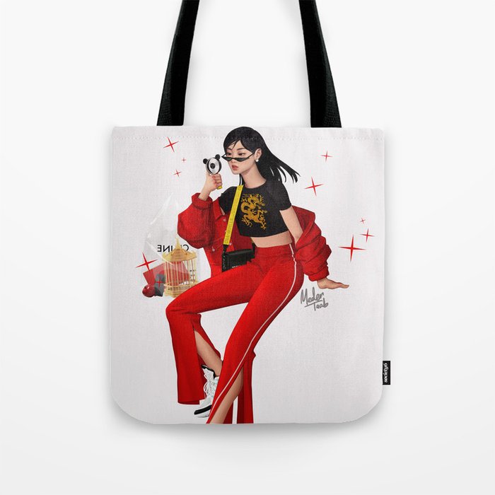mulan tote bag