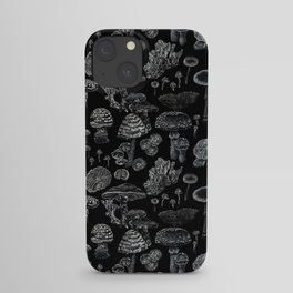 Mycology Black iPhone Case