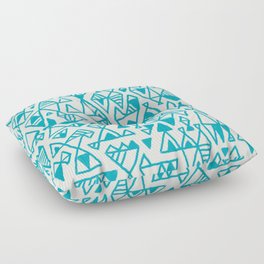 Abstract geometric pattern I Floor Pillow