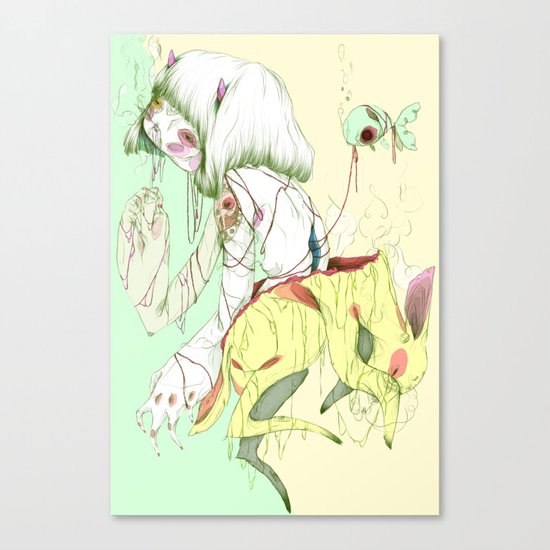 Found Souls, Open Islands Canvas Print