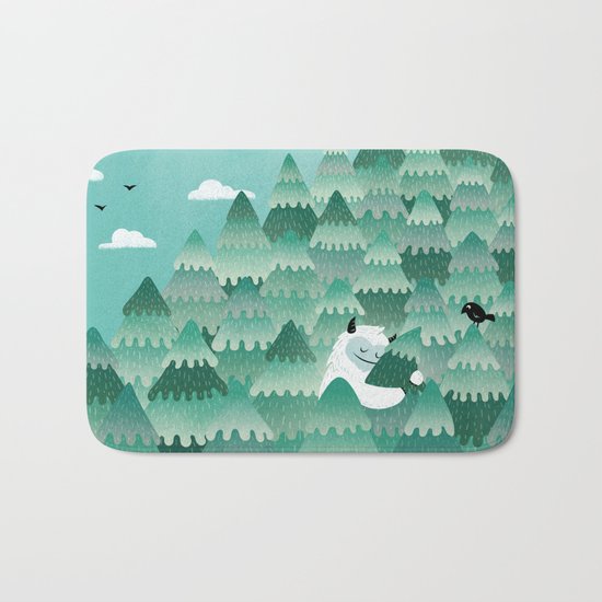 Tree Hugger (Spring & Summer version) Bath Mat