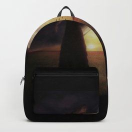 Unveiling Backpack | Dawnvandoorn, Digital Manipulation, Landscape, Birds, Wild, Orange, Lady, Digital, Female, Green 