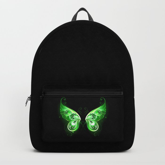 Green Fairy Wings Backpack by blackmoon9 Society6