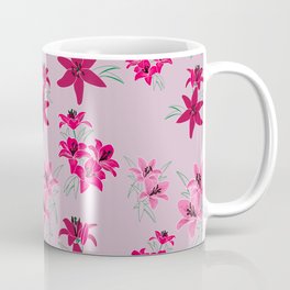 Lilien rosa Coffee Mug