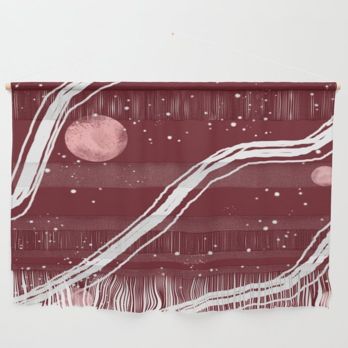 Lune rouge Wall Hanging