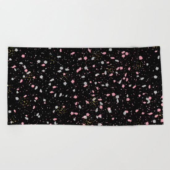 A Compositional Abstract Beach Towel