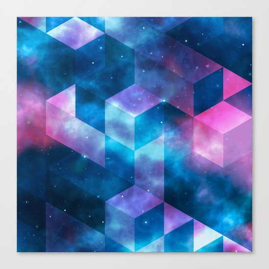 Geometrical shapes Canvas Print